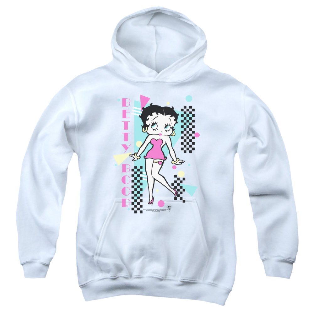 Betty Boop Booping 80S Style - Youth Hoodie Youth Hoodie (Ages 8-12) Betty Boop