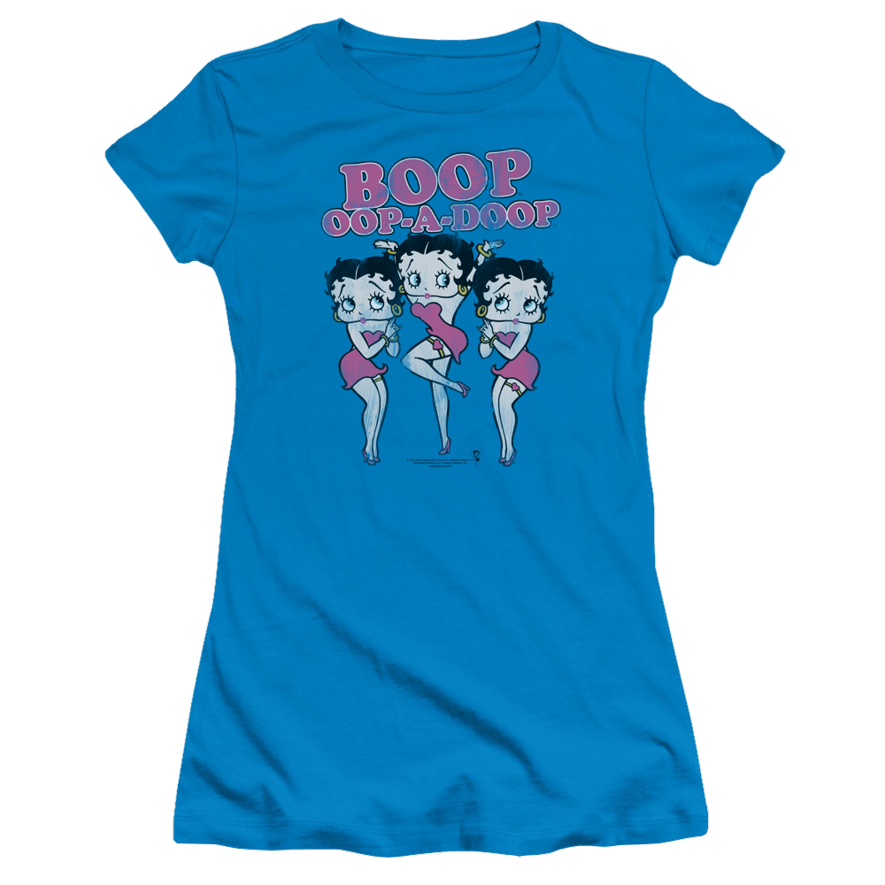 Betty Boop The Boops Have It - Juniors T-Shirt Juniors T-Shirt Betty Boop