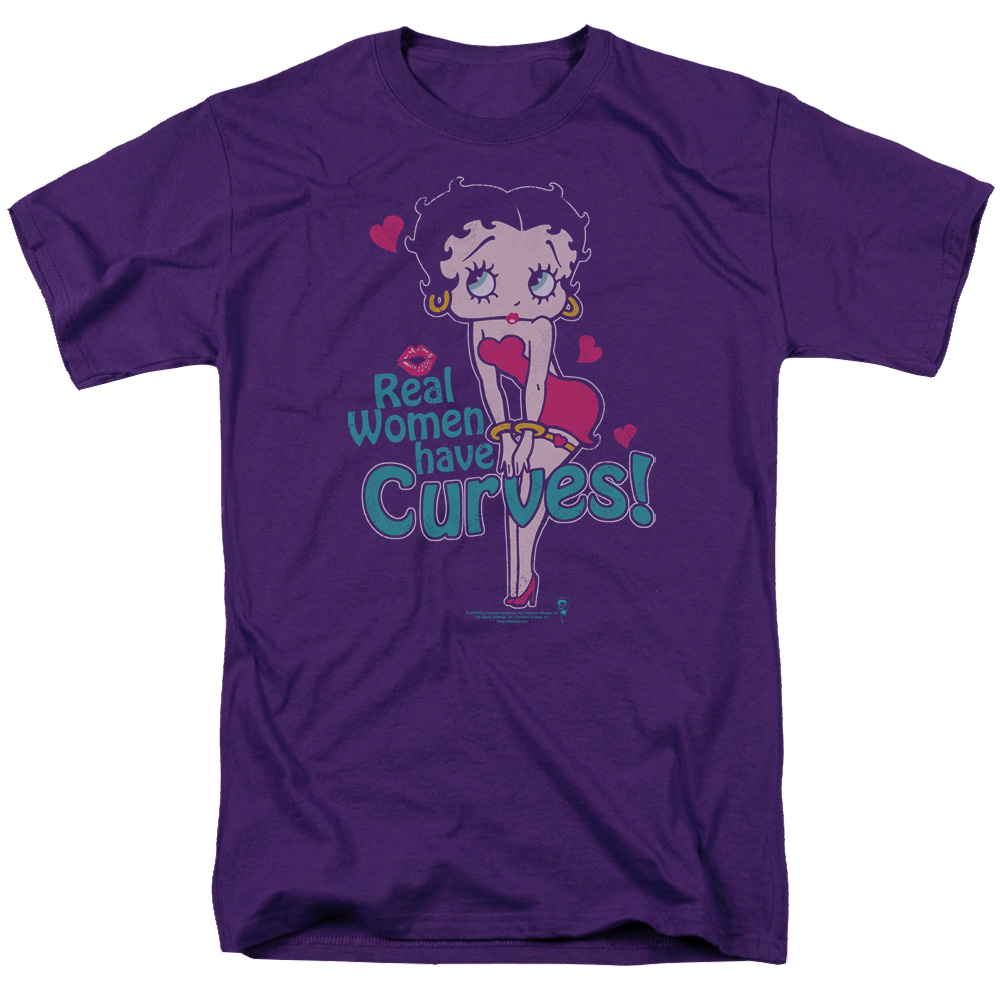 Betty Boop Curves - Men's Regular Fit T-Shirt Men's Regular Fit T-Shirt Betty Boop