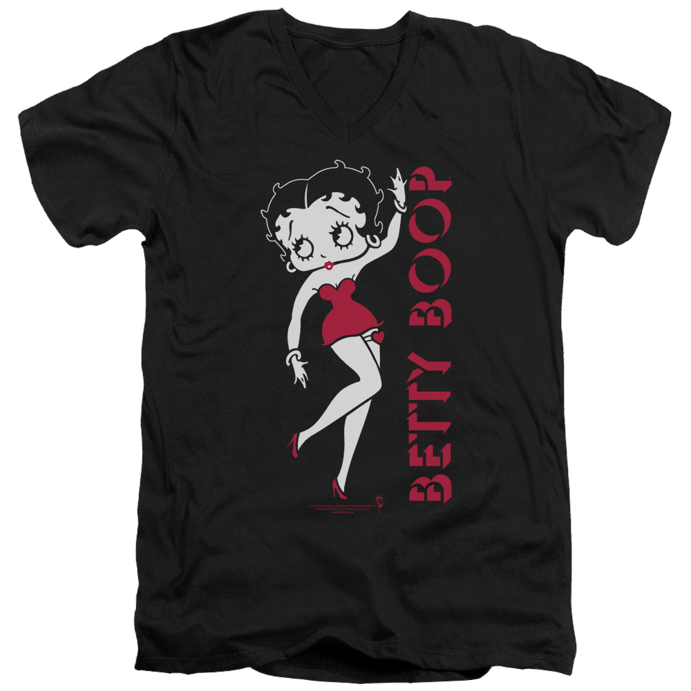 Betty Boop Classic - Men's V-Neck T-Shirt Men's V-Neck T-Shirt Betty Boop