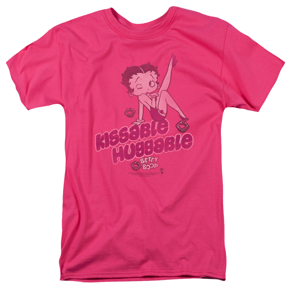 Betty Boop Kissable Huggable - Men's Regular Fit T-Shirt Men's Regular Fit T-Shirt Betty Boop