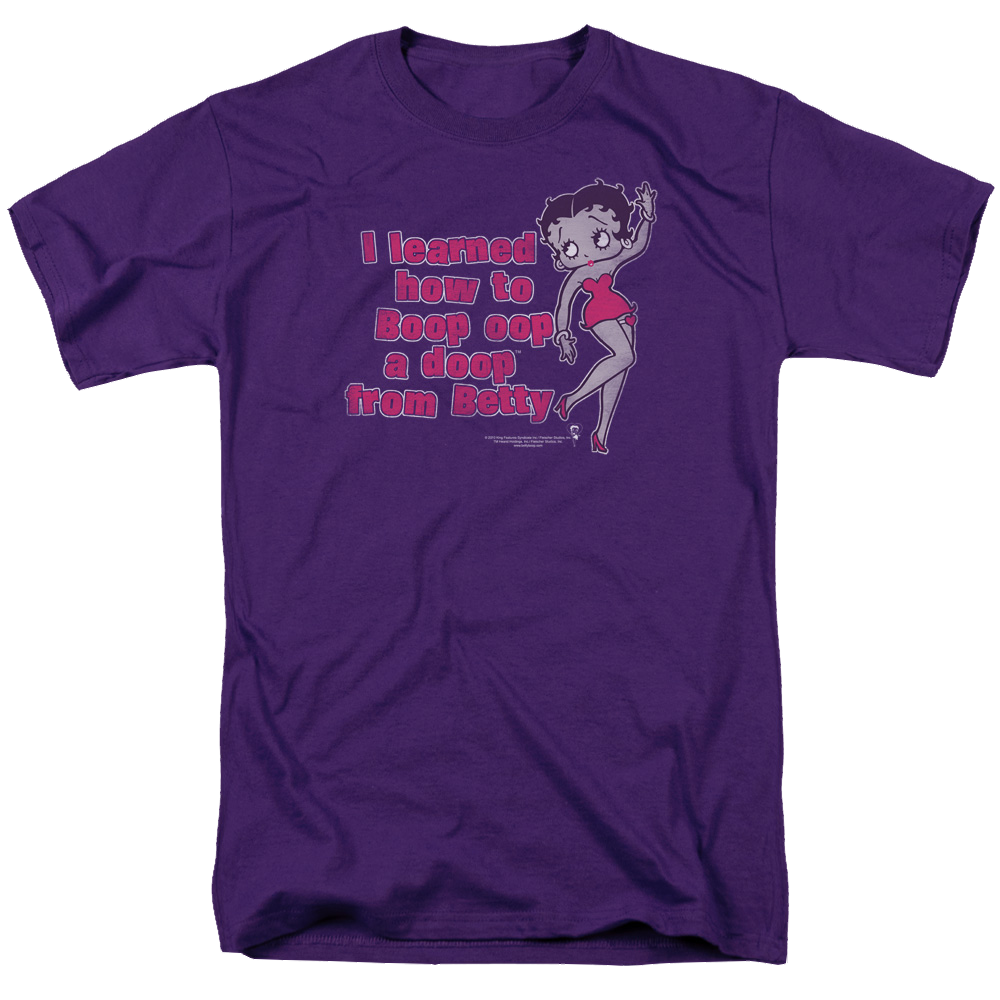 Betty Boop Learned From Betty - Men's Regular Fit T-Shirt Men's Regular Fit T-Shirt Betty Boop