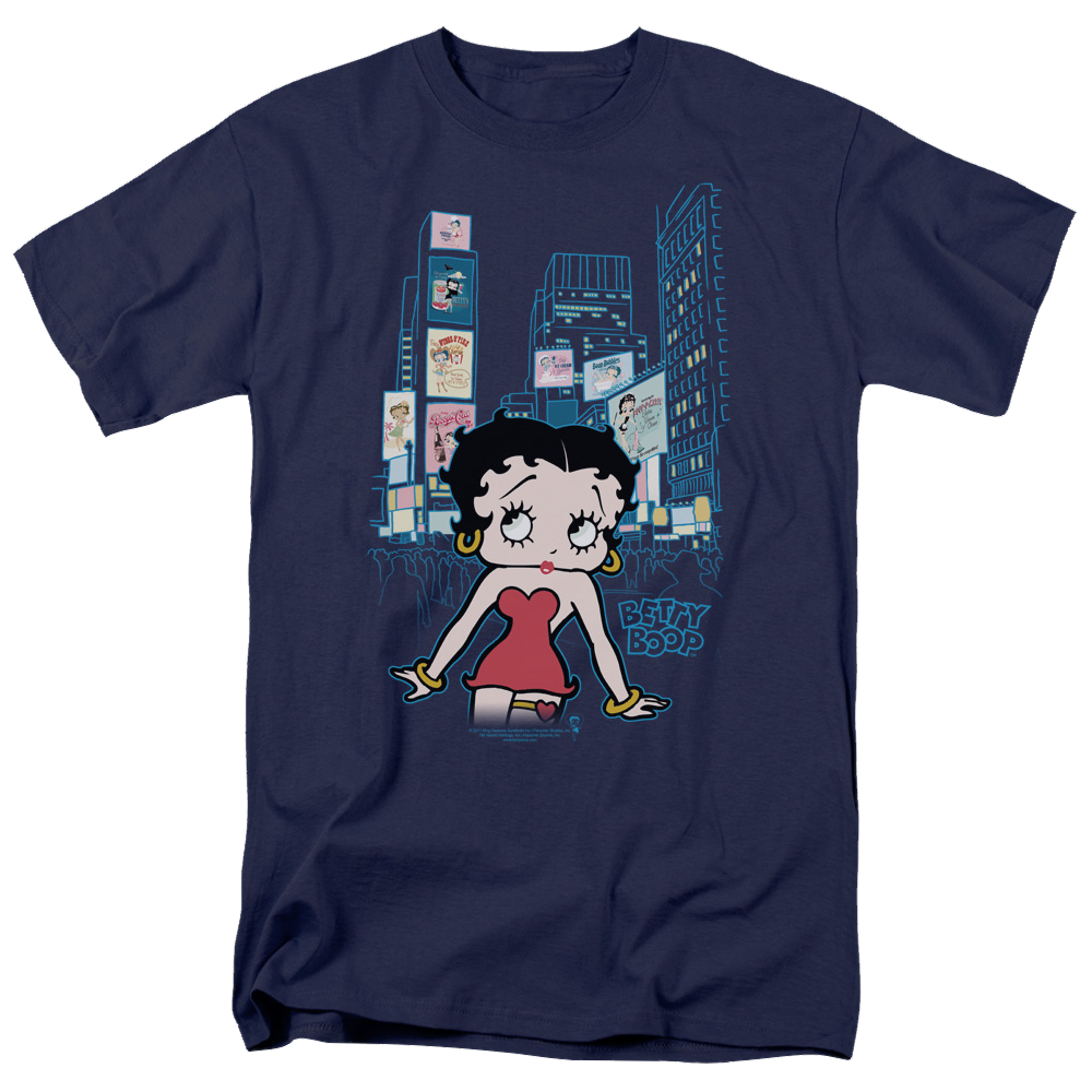 Betty Boop Square - Men's Regular Fit T-Shirt Men's Regular Fit T-Shirt Betty Boop
