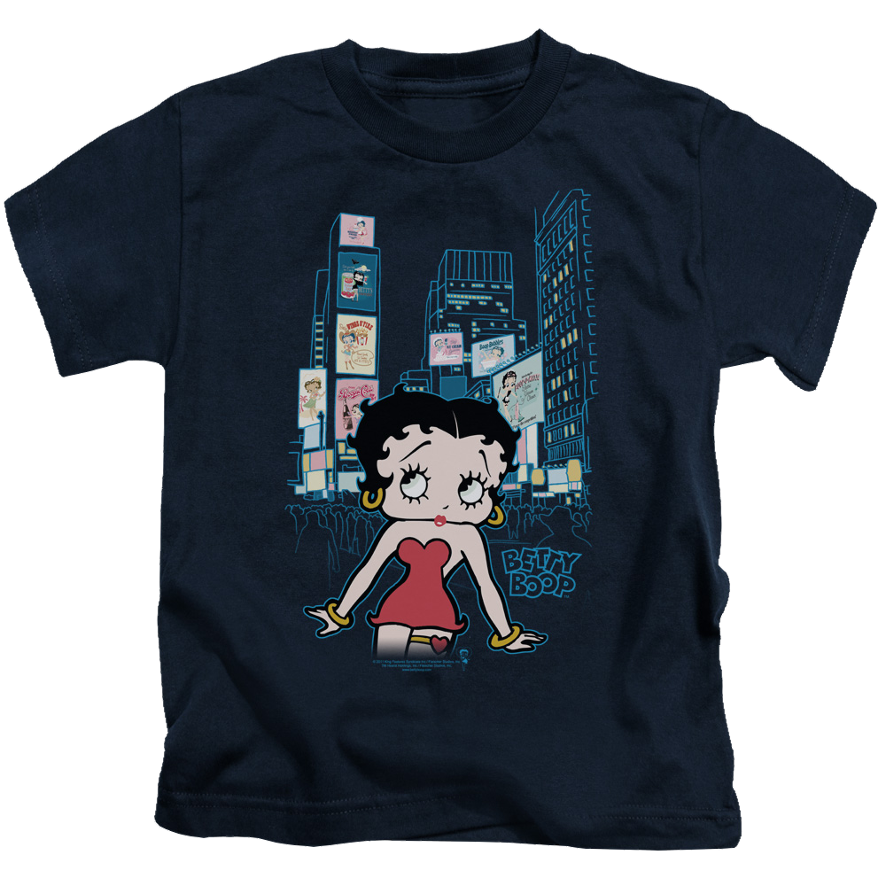 Betty Boop Square - Kid's T-Shirt Kid's T-Shirt (Ages 4-7) Betty Boop