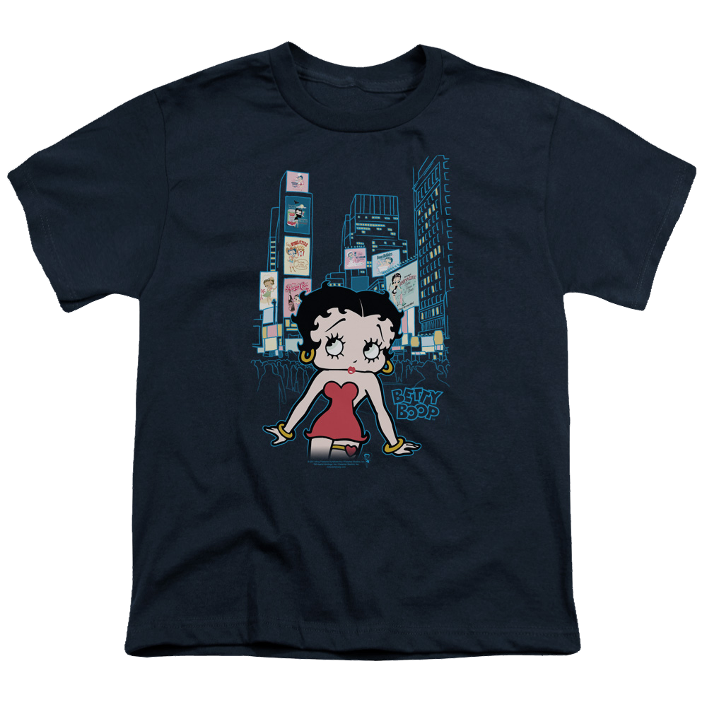 Betty Boop Square - Youth T-Shirt Youth T-Shirt (Ages 8-12) Betty Boop