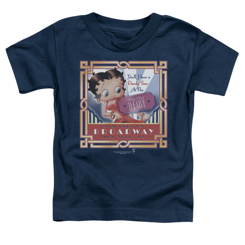 Betty Boop On Broadway - Toddler T-Shirt Toddler T-Shirt Betty Boop