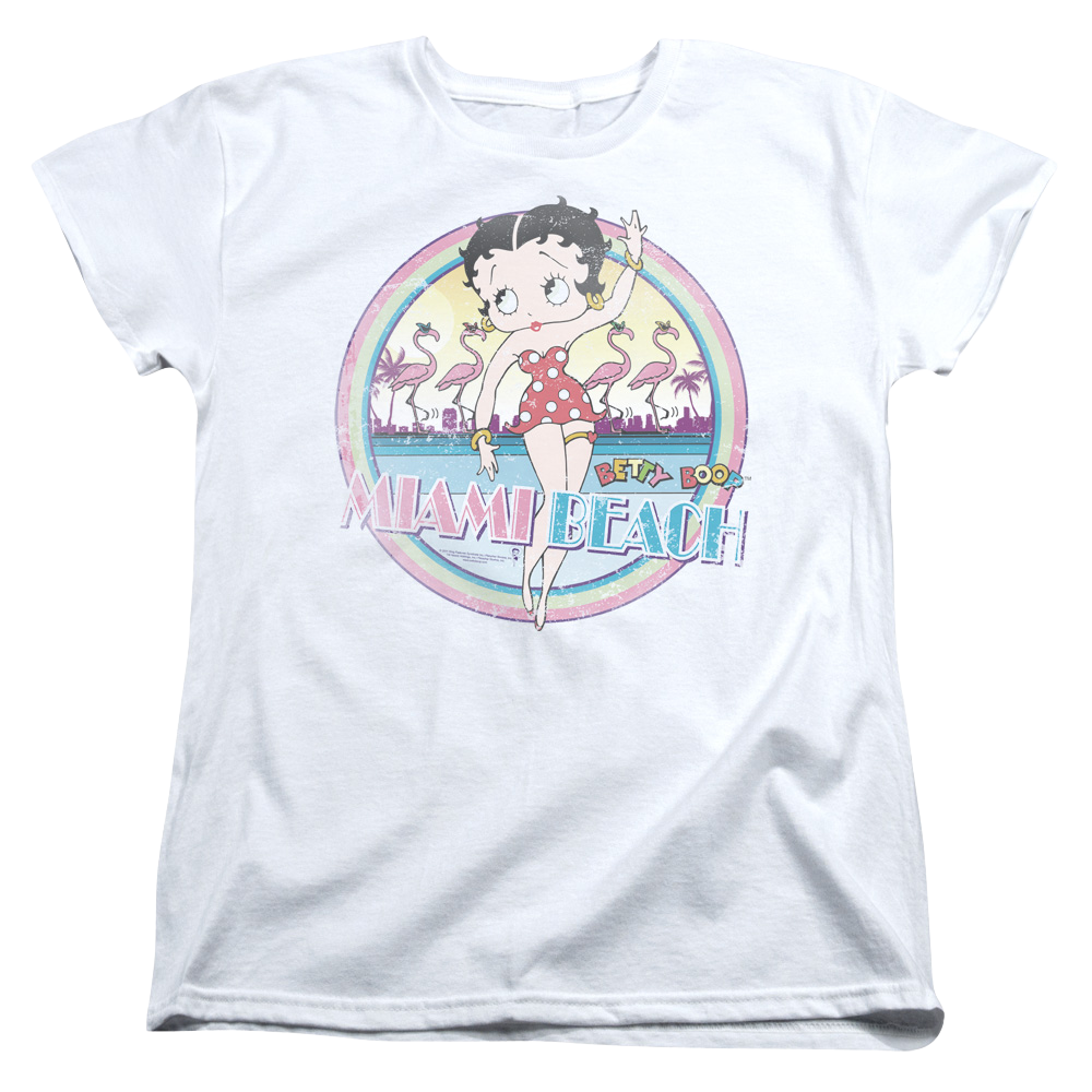 Betty Boop Miami Beach - Women's T-Shirt Women's T-Shirt Betty Boop