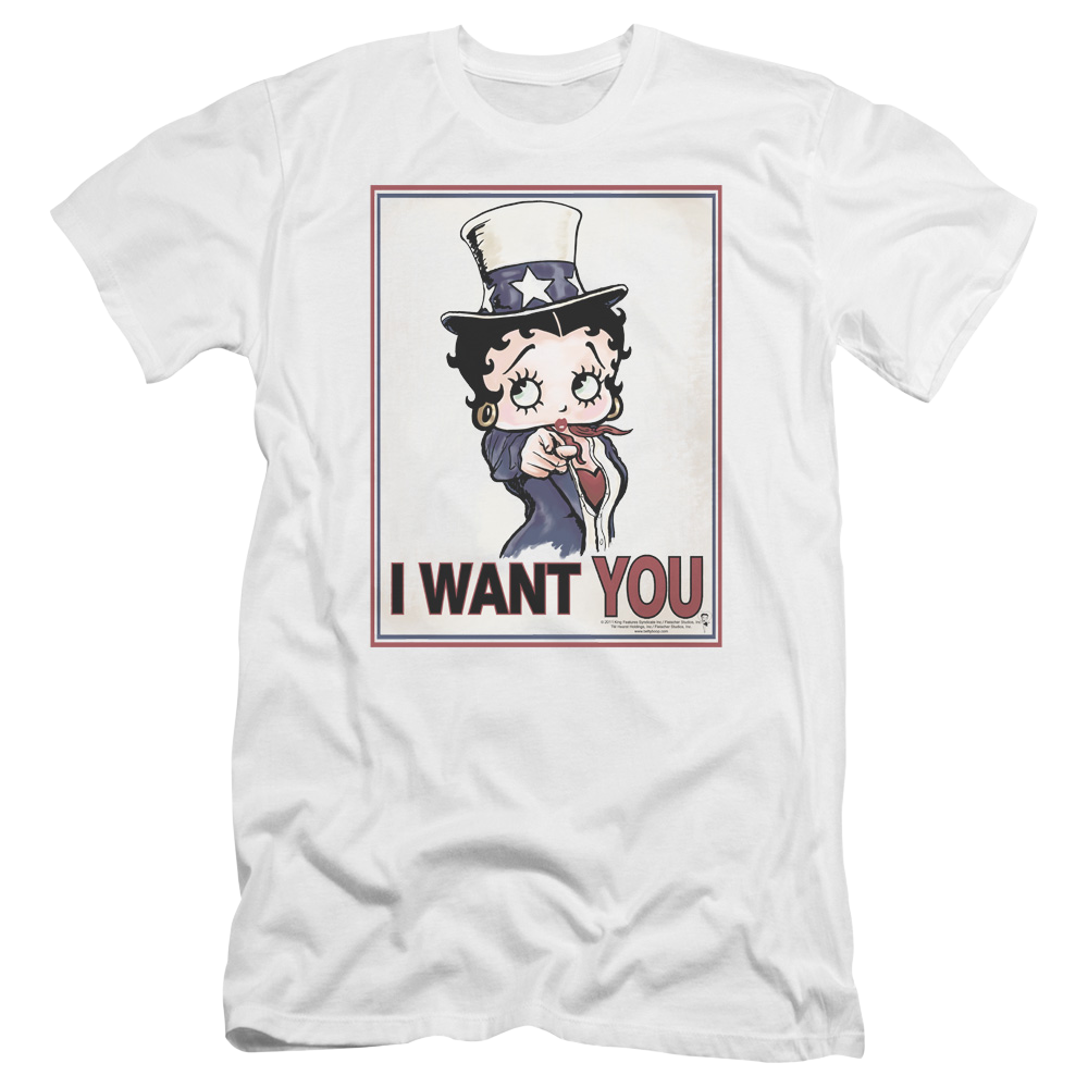 Betty Boop Auntie Boop - Men's Premium Slim Fit T-Shirt Men's Premium Slim Fit T-Shirt Betty Boop