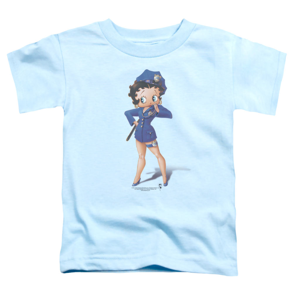 Betty Boop Officer Boop - Kid's T-Shirt Kid's T-Shirt (Ages 4-7) Betty Boop