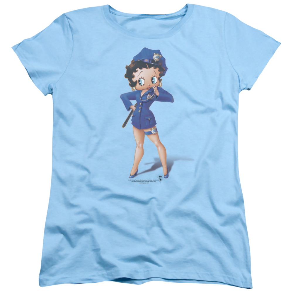 Betty Boop Officer Boop - Women's T-Shirt Women's T-Shirt Betty Boop