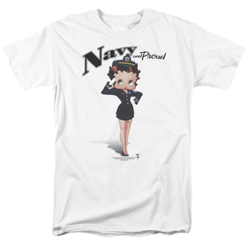 Betty Boop Navy Boop - Men's Regular Fit T-Shirt Men's Regular Fit T-Shirt Betty Boop