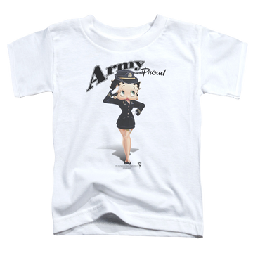 Betty Boop Army Boop - Kid's T-Shirt Kid's T-Shirt (Ages 4-7) Betty Boop