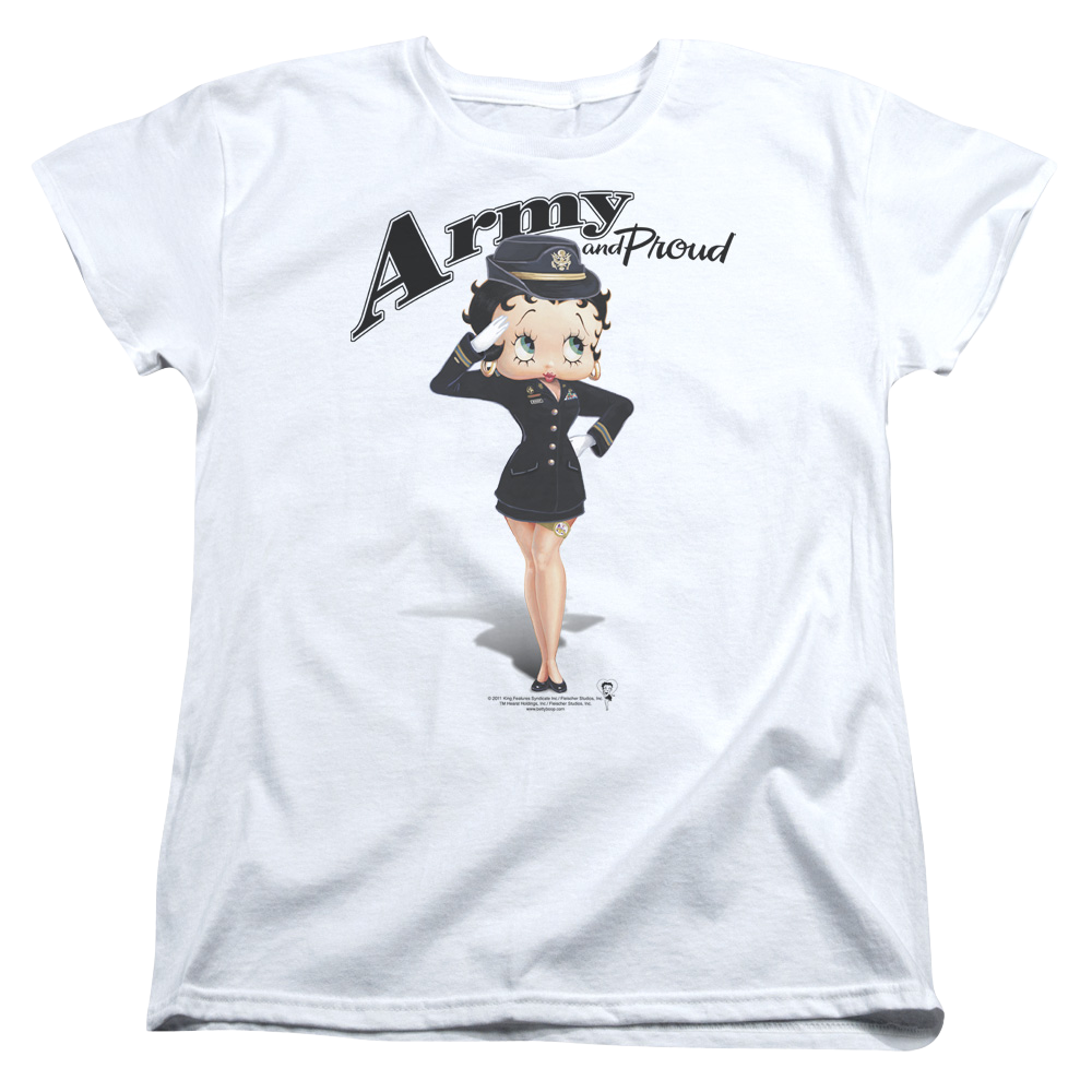 Betty Boop Army Boop - Women's T-Shirt Women's T-Shirt Betty Boop