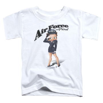 Betty Boop Air Force Boop - Kid's T-Shirt Kid's T-Shirt (Ages 4-7) Betty Boop