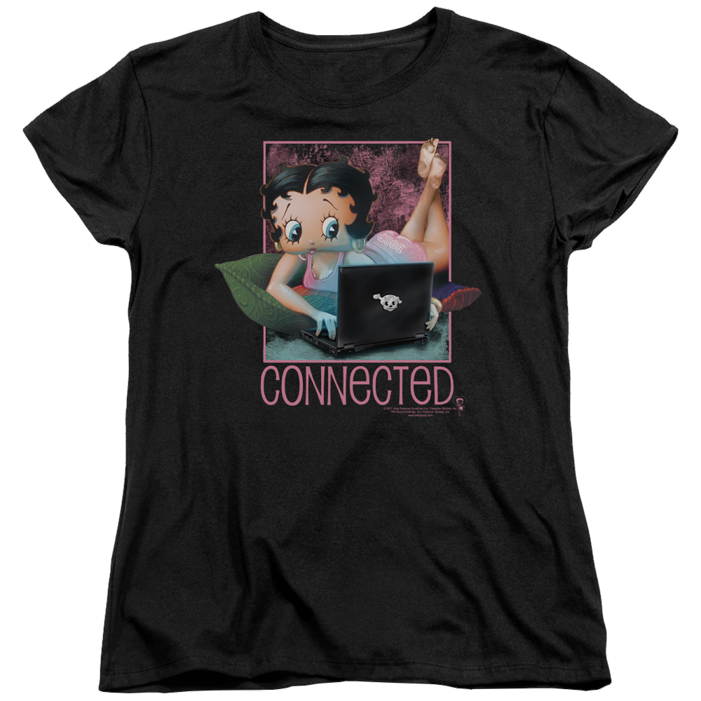Betty Boop Connected - Women's T-Shirt Women's T-Shirt Betty Boop