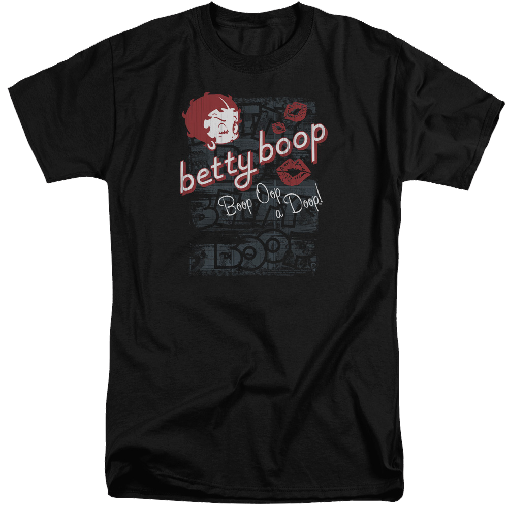 Betty Boop Boop Oop - Men's Tall Fit T-Shirt Men's Tall Fit T-Shirt Betty Boop