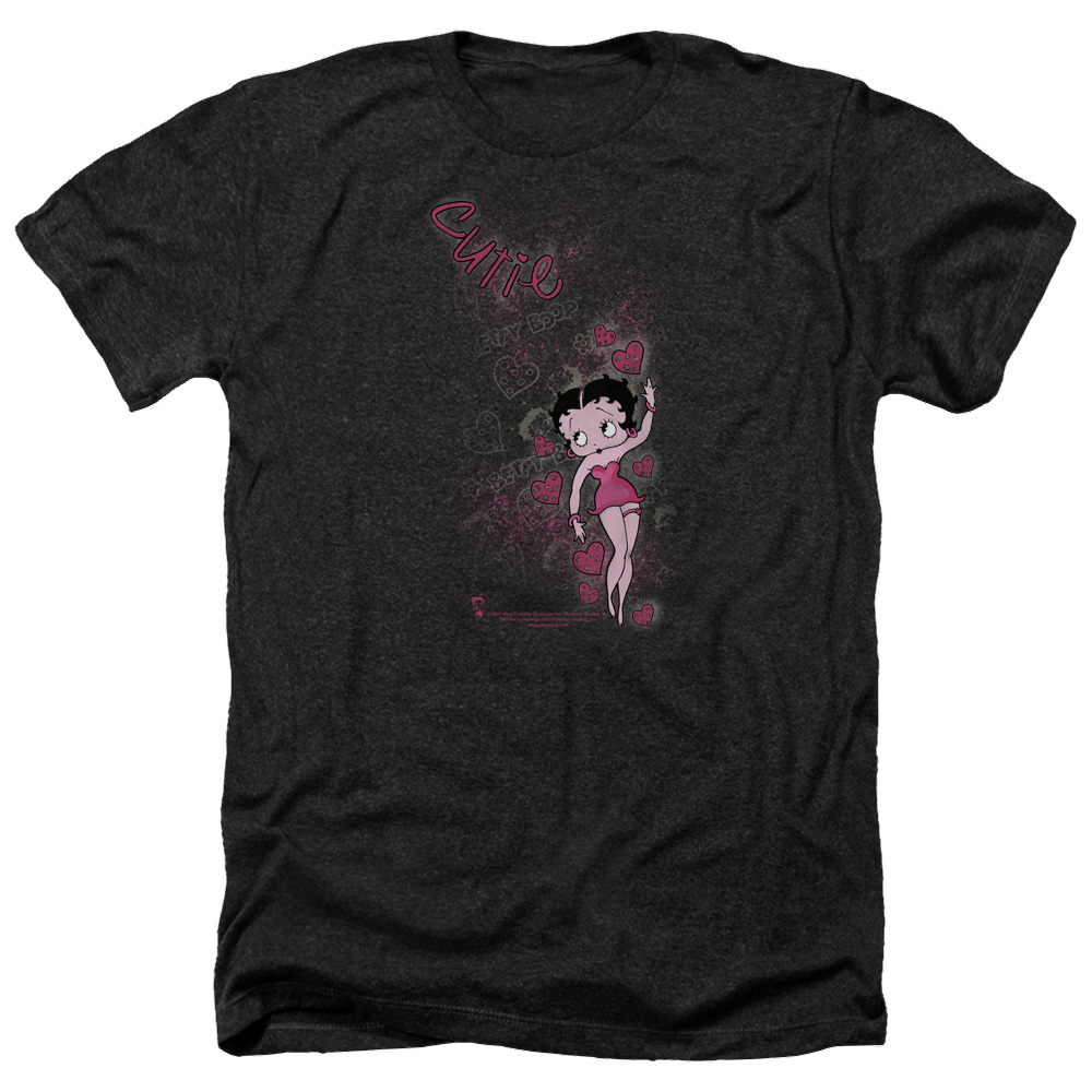 Betty Boop Cutie - Men's Heather T-Shirt Men's Heather T-Shirt Betty Boop