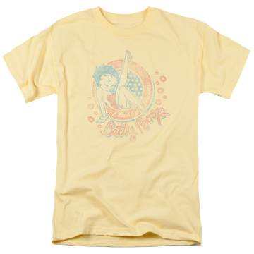 Banana men's regular fit t-shirt with Betty Boop Classy Dame graphic