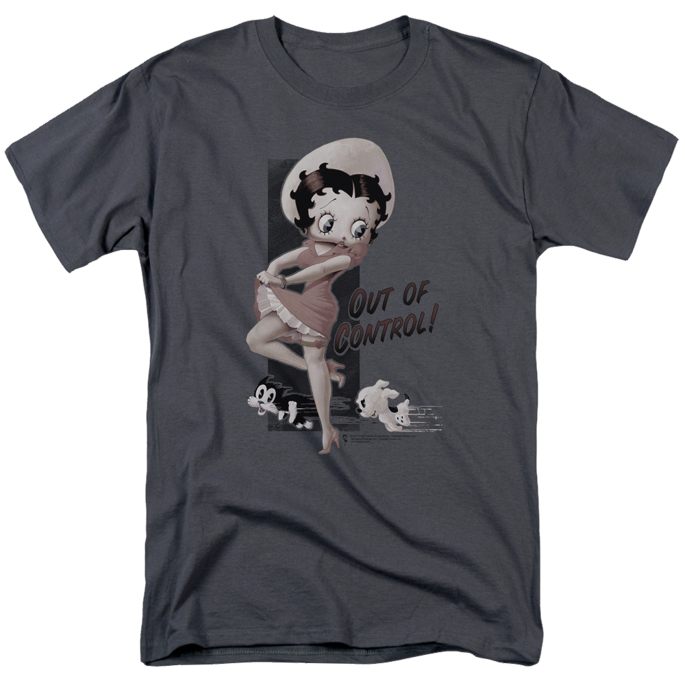 Betty Boop Out Of Control - Men's Regular Fit T-Shirt Men's Regular Fit T-Shirt Betty Boop