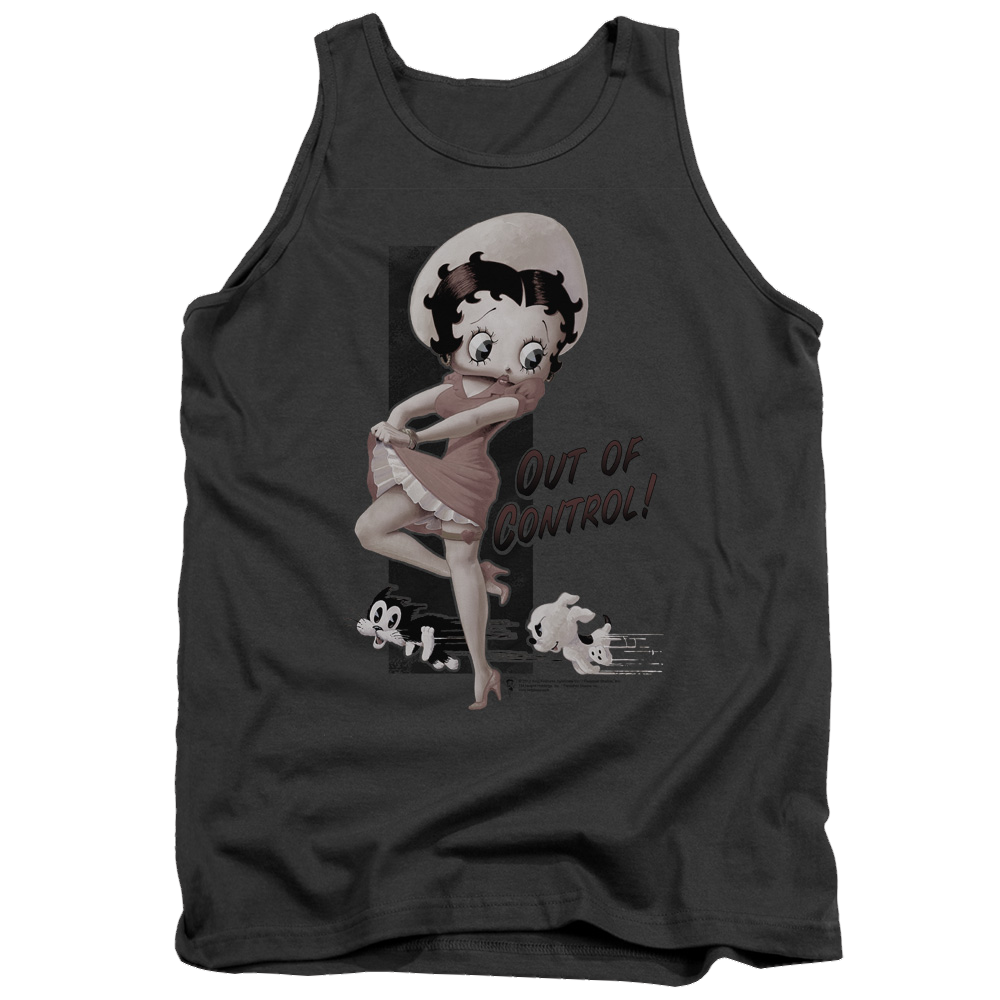 Betty Boop Out Of Control - Men's Tank Top Men's Tank Betty Boop