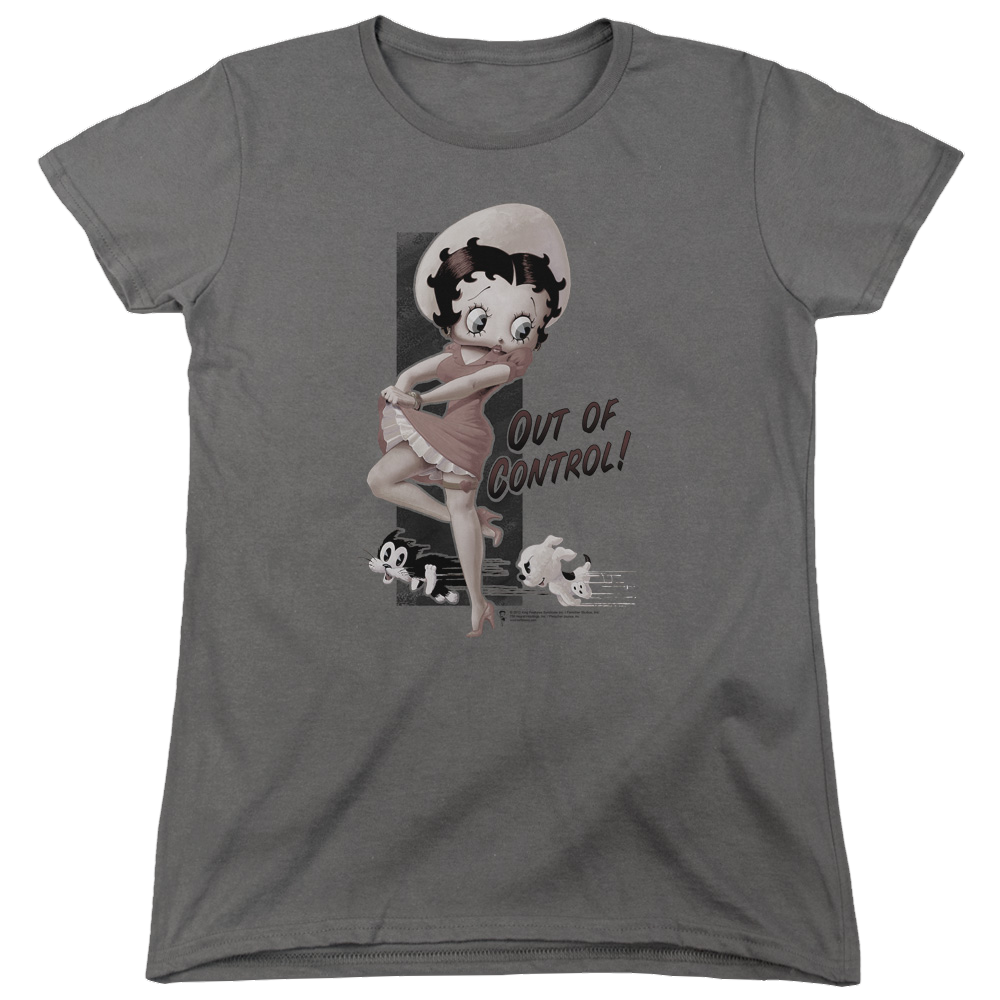 Betty Boop Out Of Control - Women's T-Shirt Women's T-Shirt Betty Boop