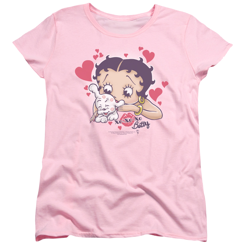 Betty Boop Puppy Love - Women's T-Shirt Women's T-Shirt Betty Boop