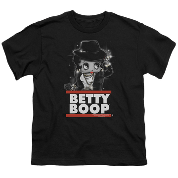 Betty Boop Bling Bling Boop - Youth T-Shirt Youth T-Shirt (Ages 8-12) Betty Boop