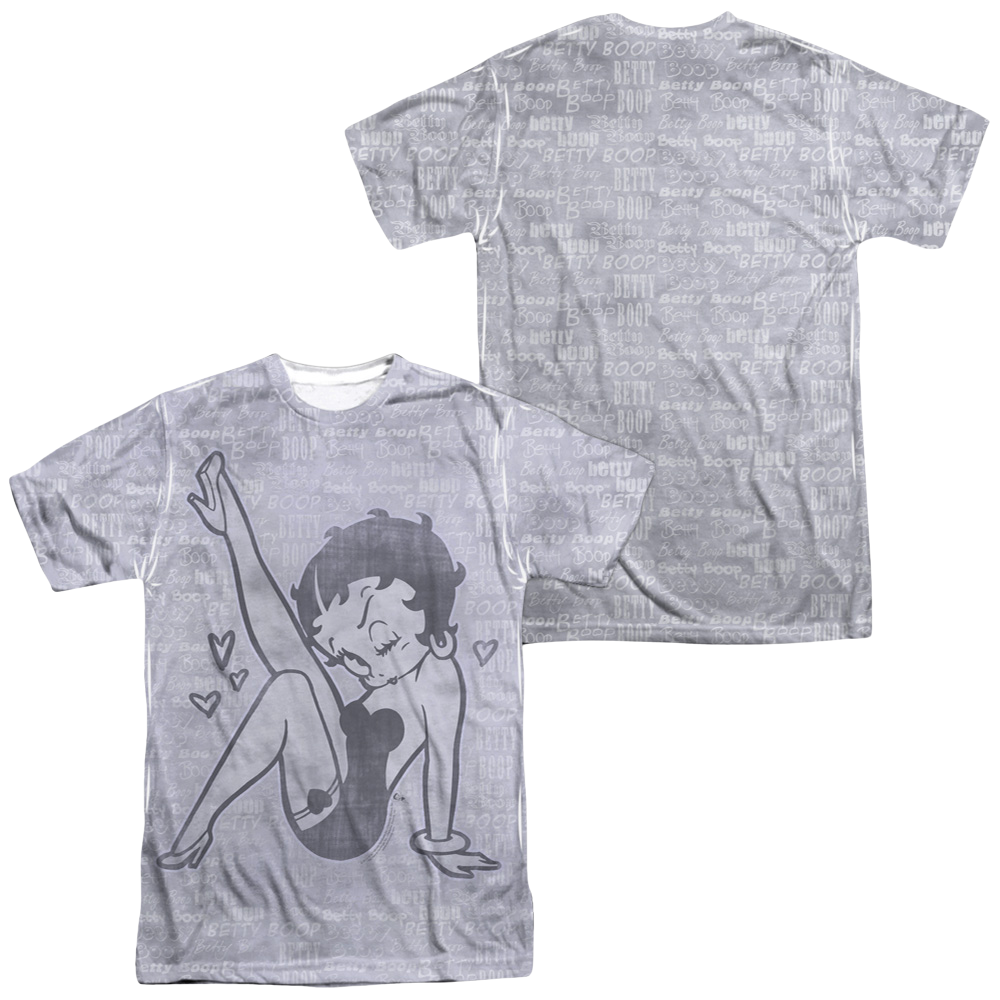 Betty Boop A Leg Up Men's All Over Print T-Shirt Men's All-Over Print T-Shirt Betty Boop