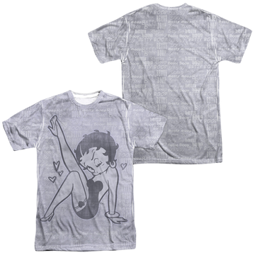 Betty Boop A Leg Up Men's All Over Print T-Shirt Men's All-Over Print T-Shirt Betty Boop