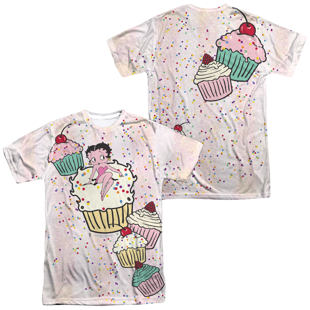 Betty Boop Cake Boop - Men's All-Over Print T-Shirt Men's All-Over Print T-Shirt Betty Boop