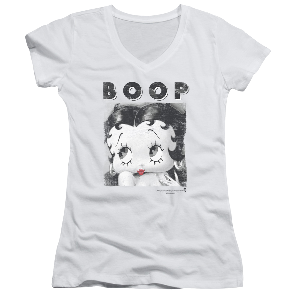 Betty Boop Not Fade Away - Juniors V-Neck T-Shirt Juniors V-Neck T-Shirt Betty Boop
