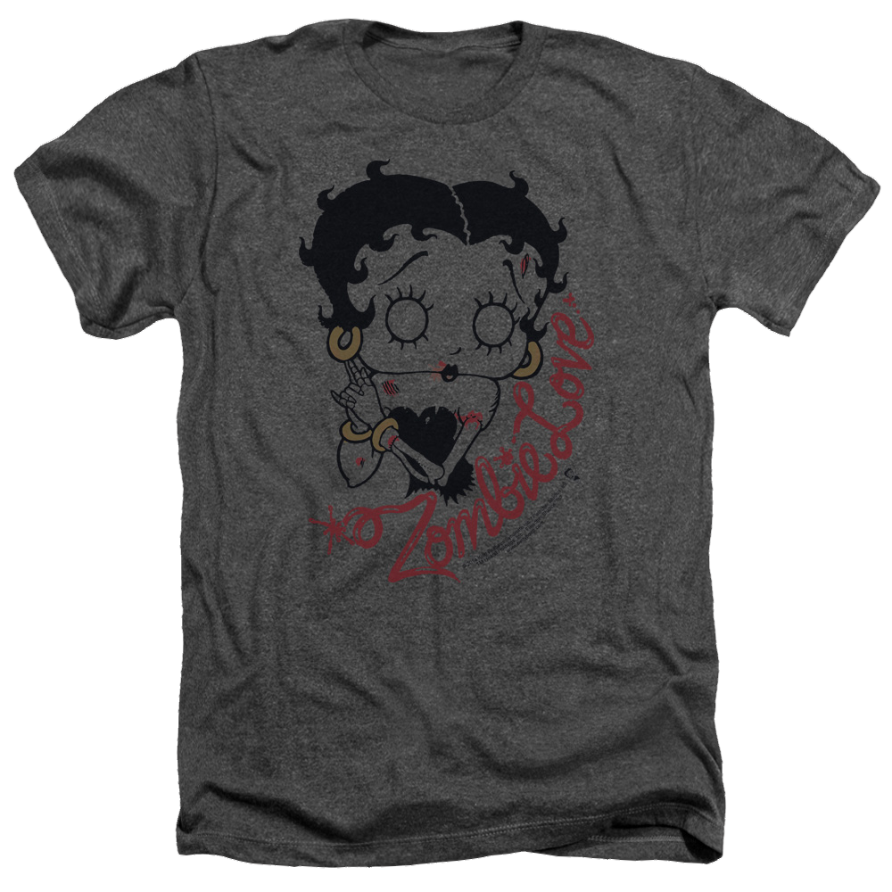 Betty Boop Classic Zombie - Men's Heather T-Shirt Men's Heather T-Shirt Betty Boop
