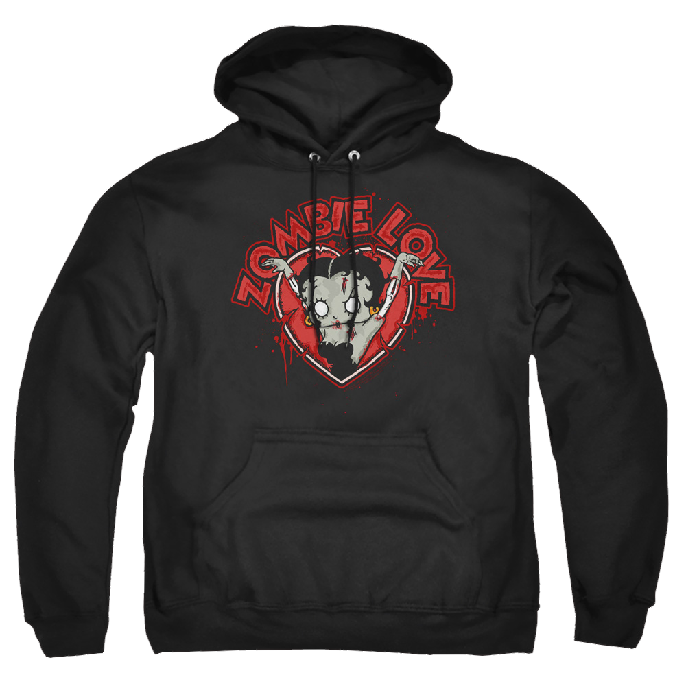 Betty Boop Heart You Forever - Pullover Hoodie Pullover Hoodie Betty Boop