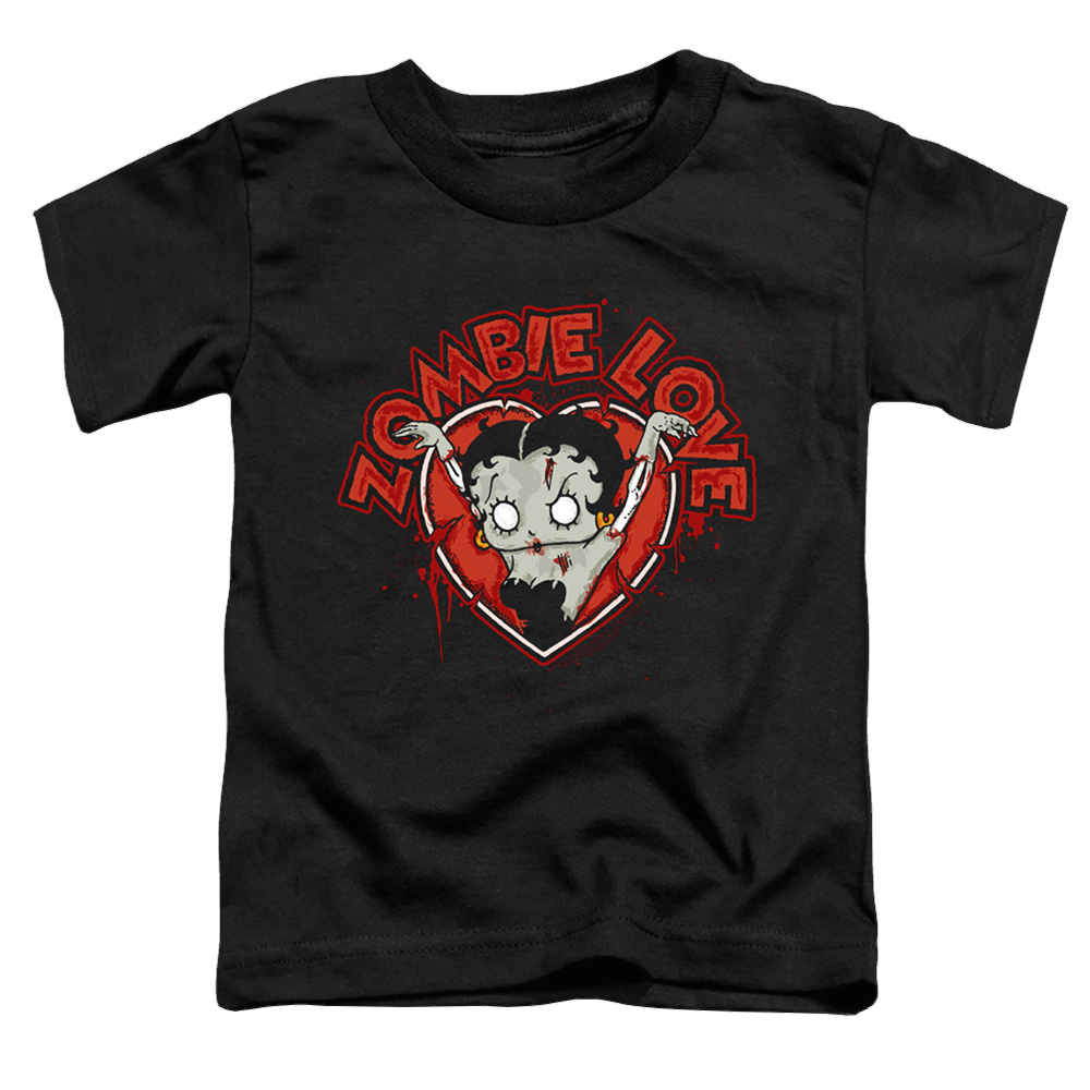 Betty Boop Heart You Forever - Toddler T-Shirt Toddler T-Shirt Betty Boop