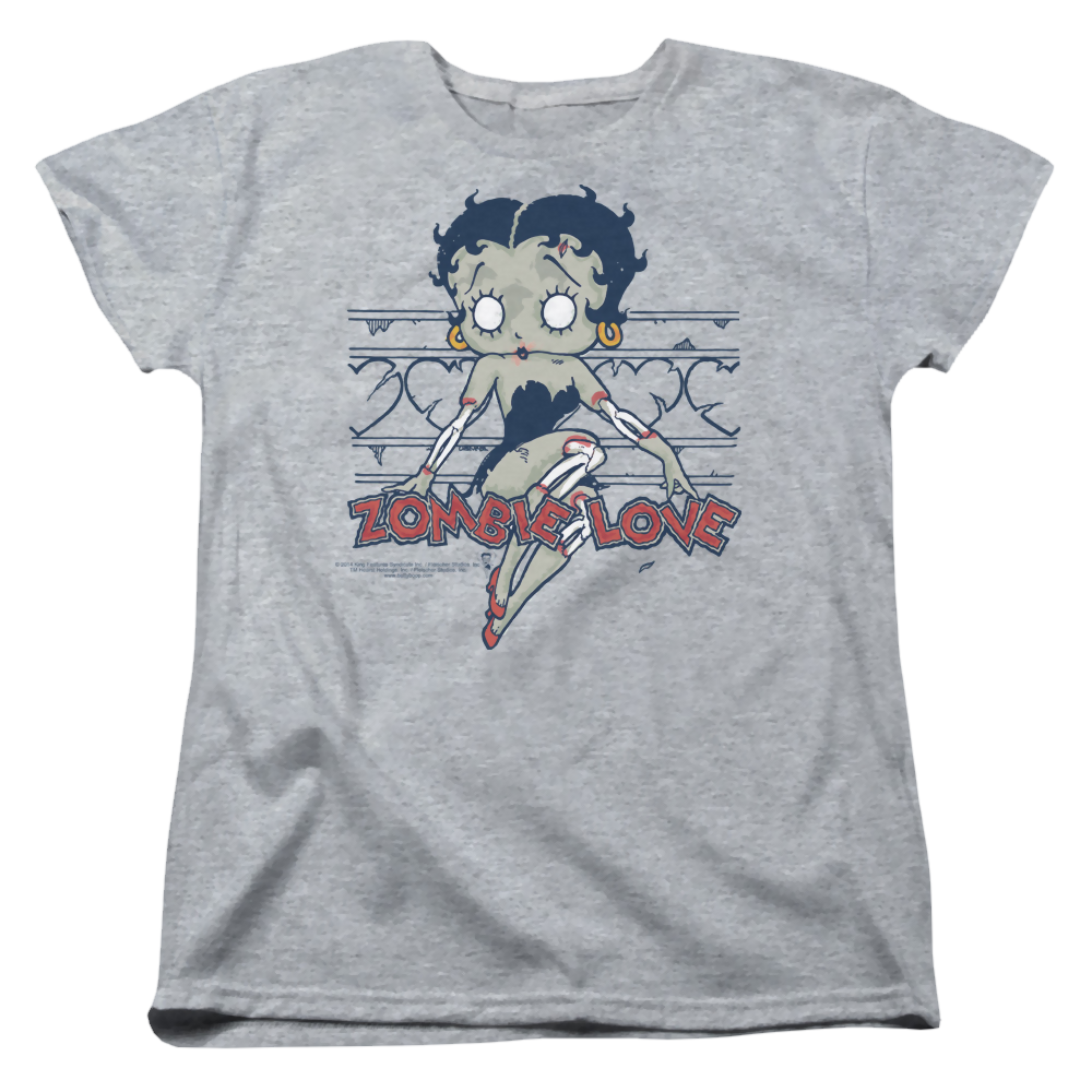 Betty Boop Zombie Pinup - Women's T-Shirt Women's T-Shirt Betty Boop