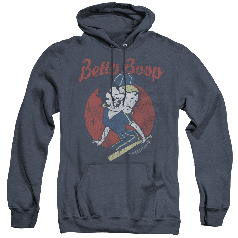 Betty Boop Team Boop - Heather Pullover Hoodie Heather Pullover Hoodie Betty Boop