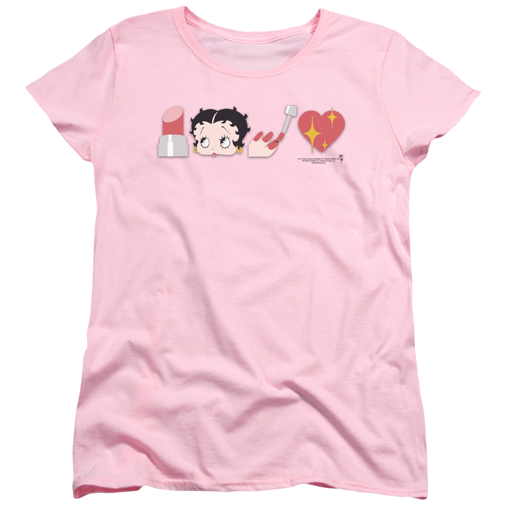 Betty Boop Symbols - Women's T-Shirt Women's T-Shirt Betty Boop