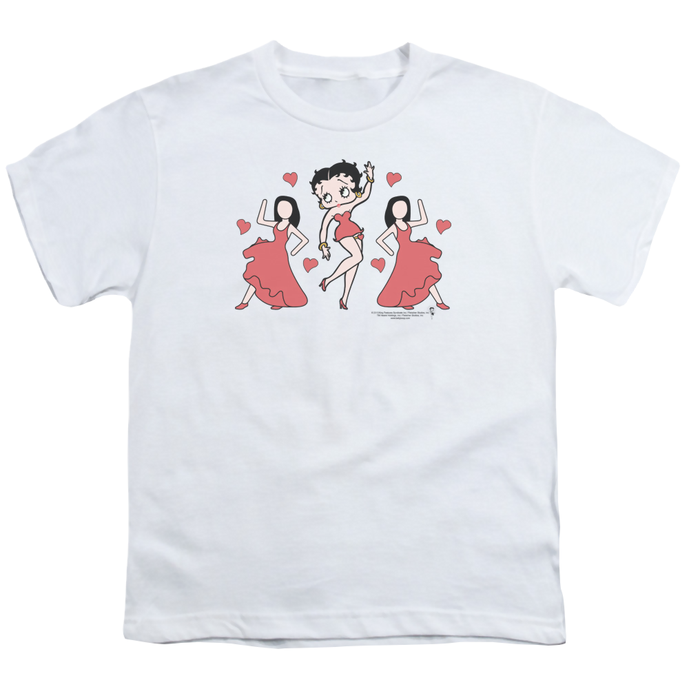 Betty Boop Bb Dance - Youth T-Shirt Youth T-Shirt (Ages 8-12) Betty Boop