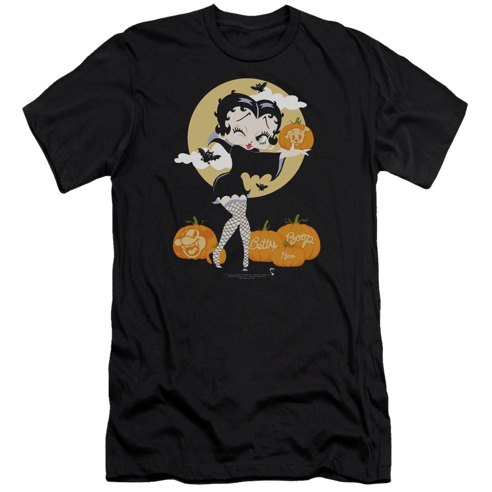 Betty Boop Vamp Pumkins - Men's Premium Slim Fit T-Shirt Men's Premium Slim Fit T-Shirt Betty Boop