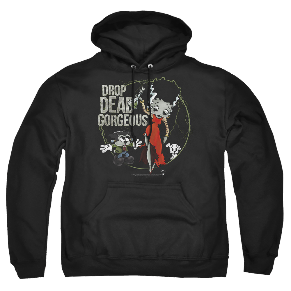 Betty Boop Drop Dead Gorgeous - Pullover Hoodie Pullover Hoodie Betty Boop