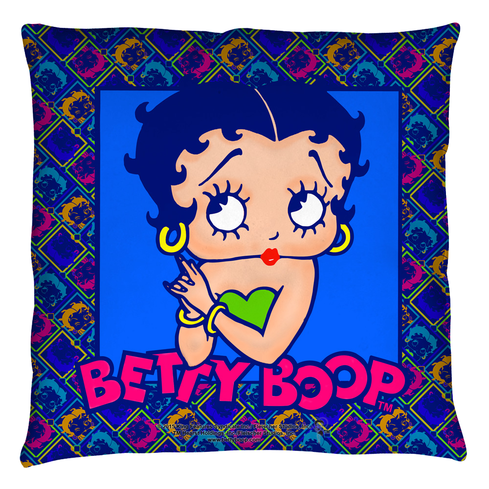 Betty Boop Pop Betty Throw Pillow Throw Pillows Betty Boop