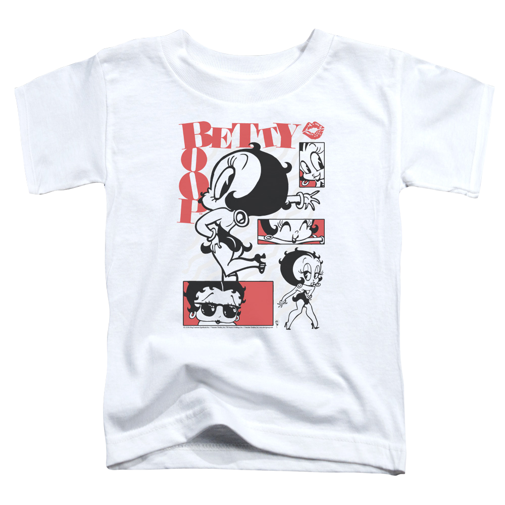 Betty Boop Stylin Snaps - Kid's T-Shirt Kid's T-Shirt (Ages 4-7) Betty Boop