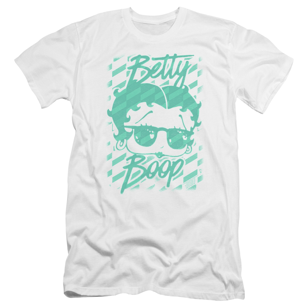 Betty Boop Summer Shades - Men's Premium Slim Fit T-Shirt Men's Premium Slim Fit T-Shirt Betty Boop