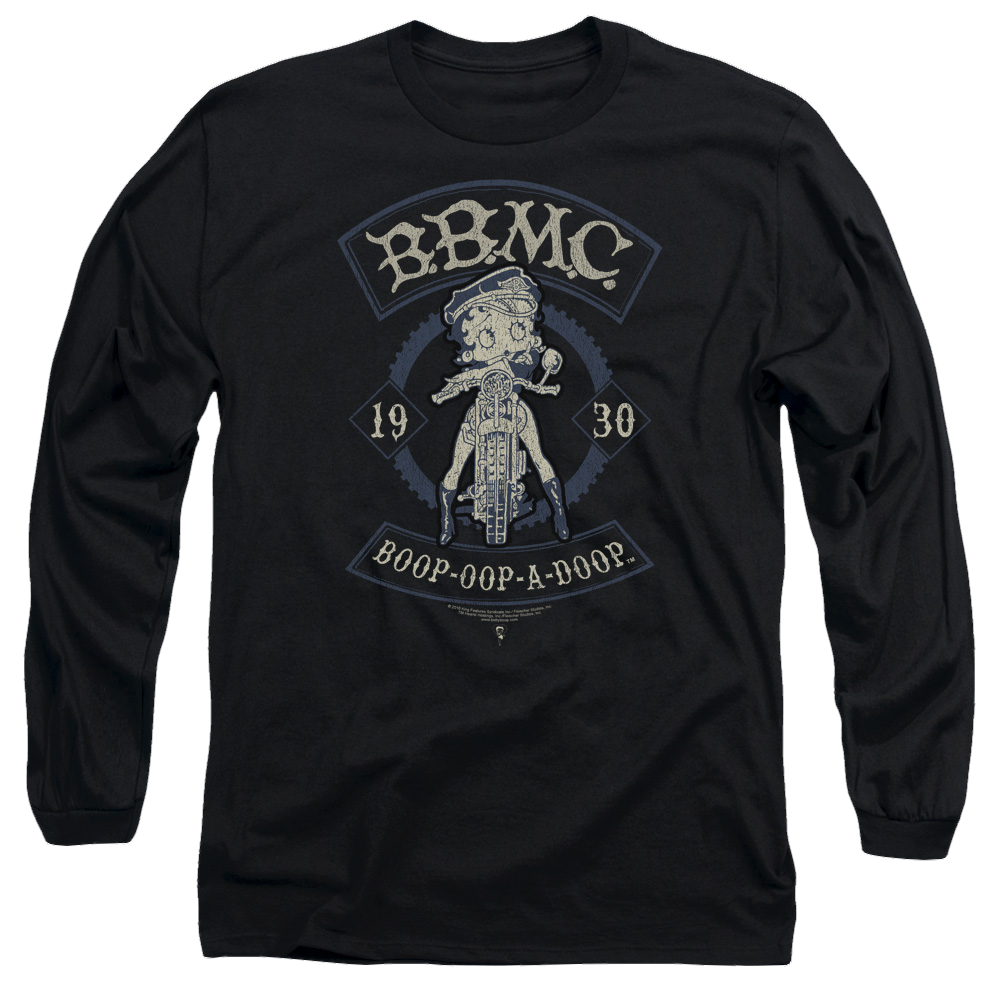 Betty Boop B.B.M.C. - Men's Long Sleeve T-Shirt Men's Long Sleeve T-Shirt Betty Boop