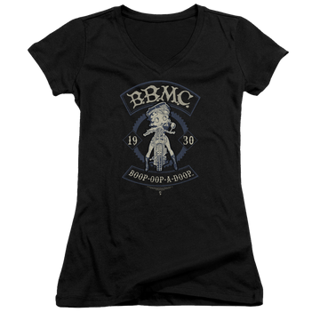 Betty Boop B.b.m.c. - Juniors V-Neck T-Shirt Juniors V-Neck T-Shirt Betty Boop