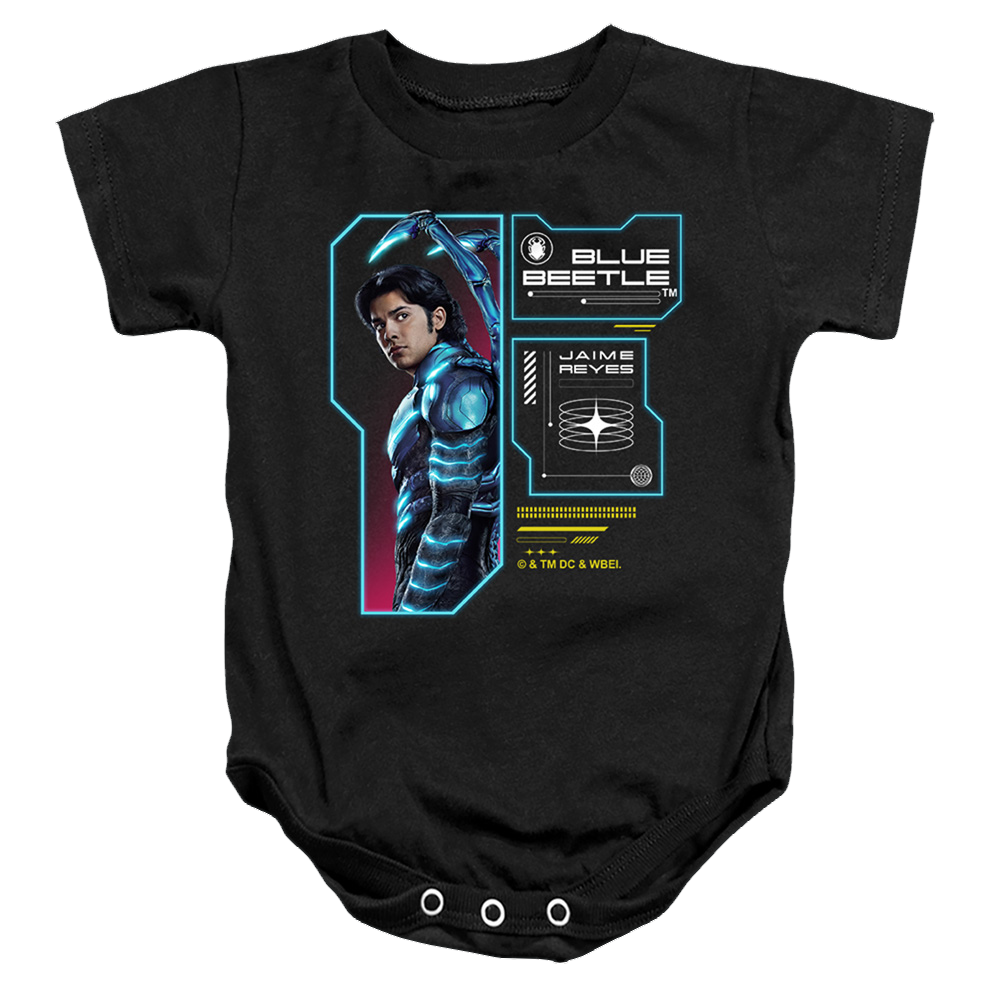 BLUE BEETLE (2023) Data Read Out - Baby Bodysuit Baby Bodysuit BLUE BEETLE (2023)