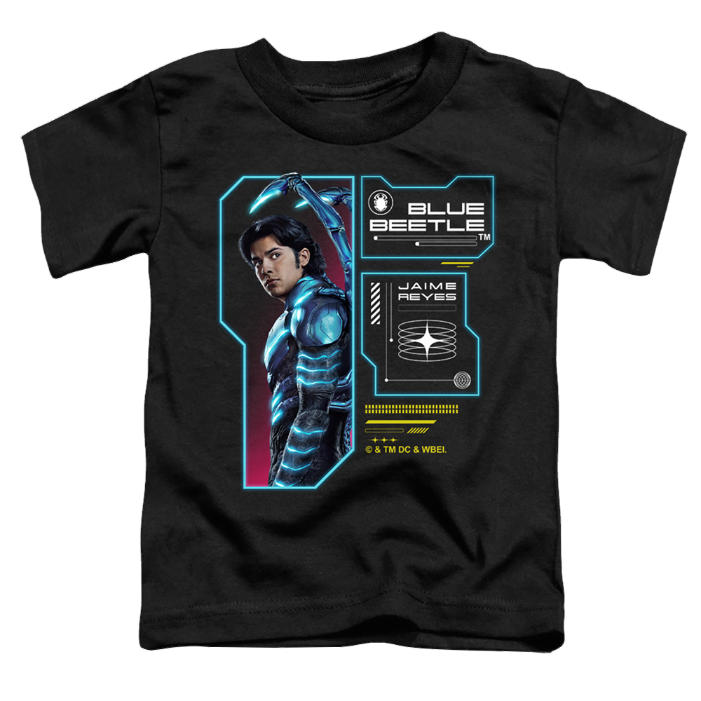 BLUE BEETLE (2023) Data Read Out - Toddler T-Shirt Toddler T-Shirt BLUE BEETLE (2023)