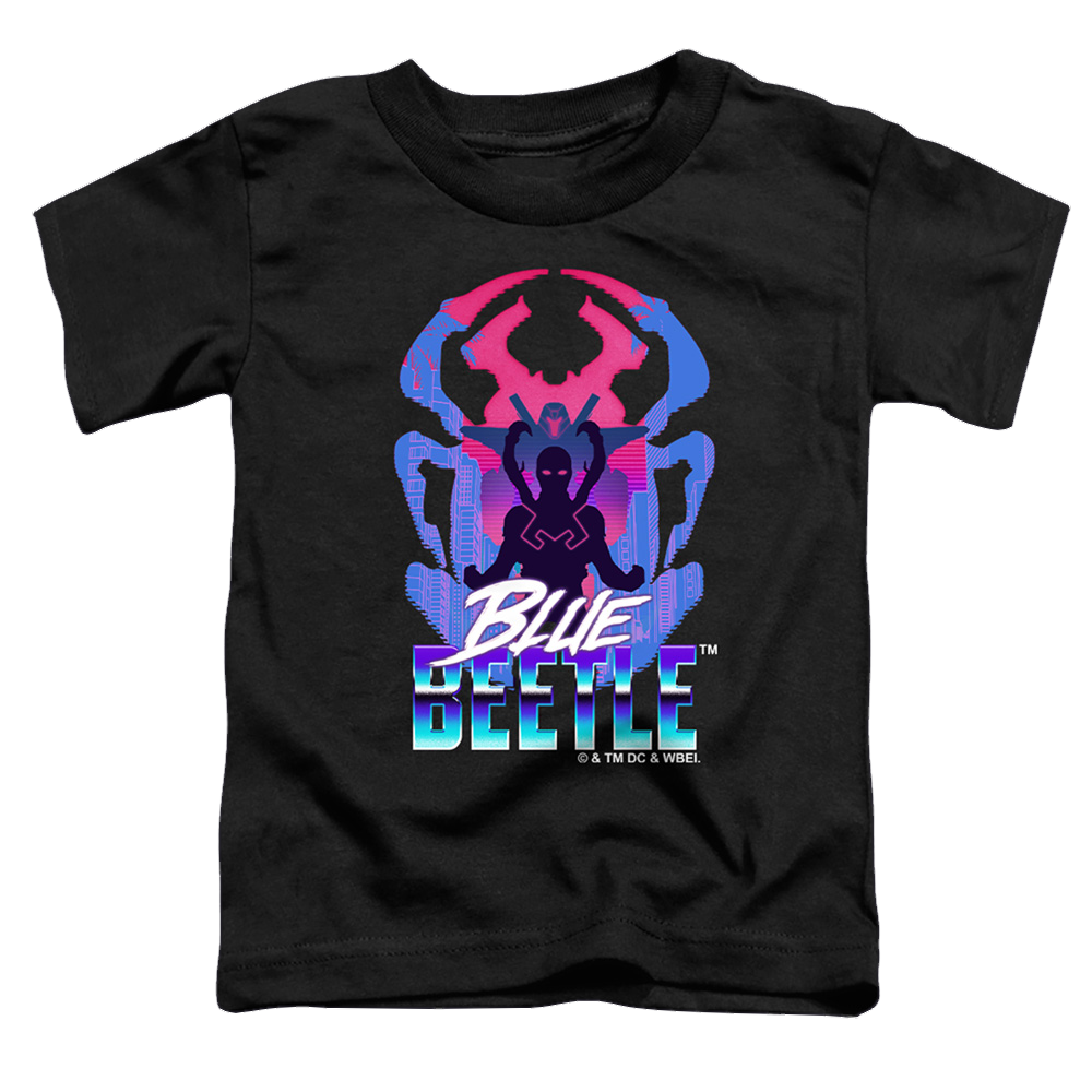 BLUE BEETLE (2023) Silhouette - Toddler T-Shirt Toddler T-Shirt BLUE BEETLE (2023)