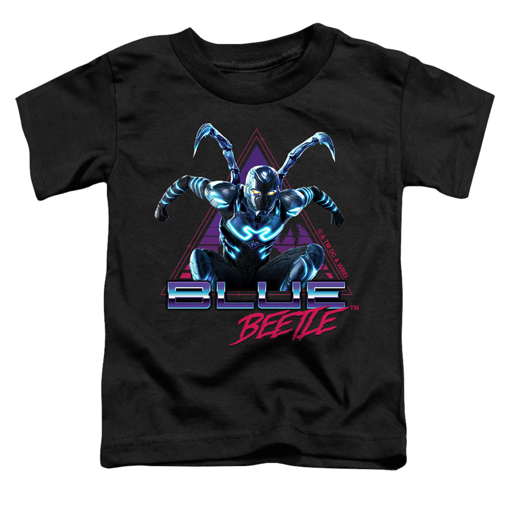 BLUE BEETLE (2023) Leaping Triangle - Toddler T-Shirt Toddler T-Shirt BLUE BEETLE (2023)