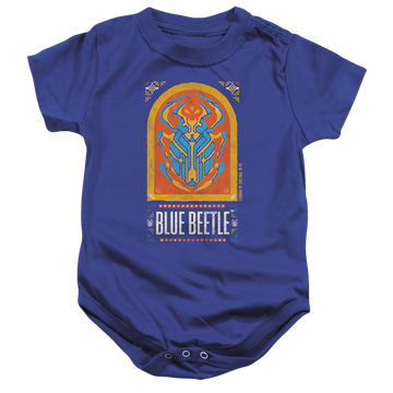 Royal baby bodysuit with BLUE BEETLE (2023) Archway graphic